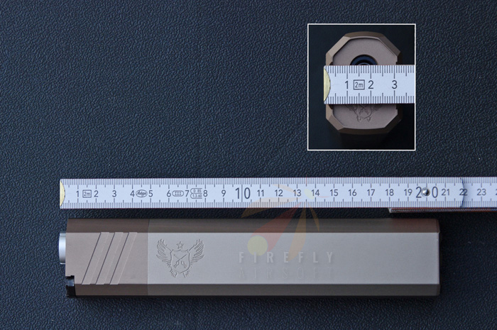 ACE1 ARMS OSP RANGE UP SUPPRESSOR 7" FDE