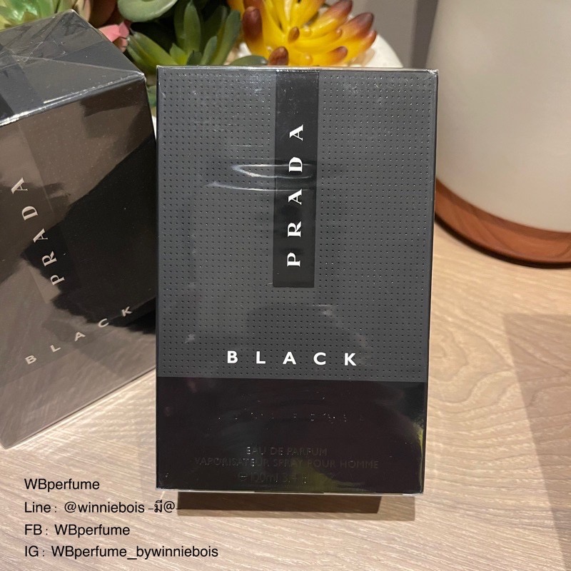 น้ำหอม Prada Luna Rossa Black EDP 100ml