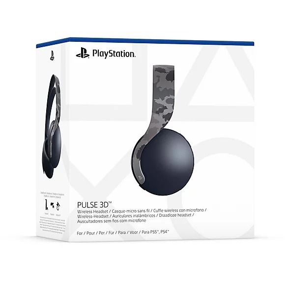 PULSE 3D™ Wireless Headset [Gray Camouflage]
