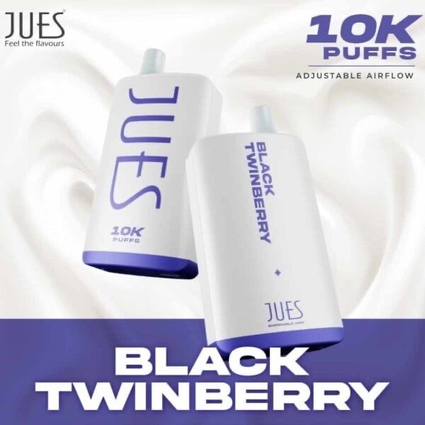 Jues Disposable 10,000puffs !! 18ml Nic3%(30mg) มี12กลิ่นให้เลือก ใช้แล้วทิ้งขาร์จได้