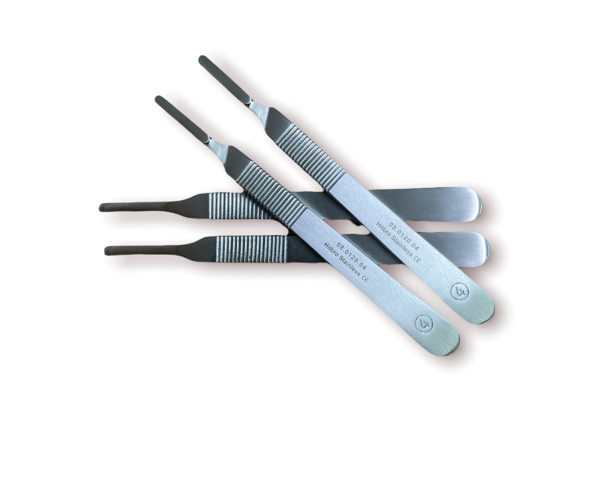 Forcep stainless(ฟอร์เซฟ สแตนเลส) ชนิดปลายตรง,ปลายทู่,ปลายแหลม,ปลายโค้ง,ปลายแบน-Hilbro/EM/Mira