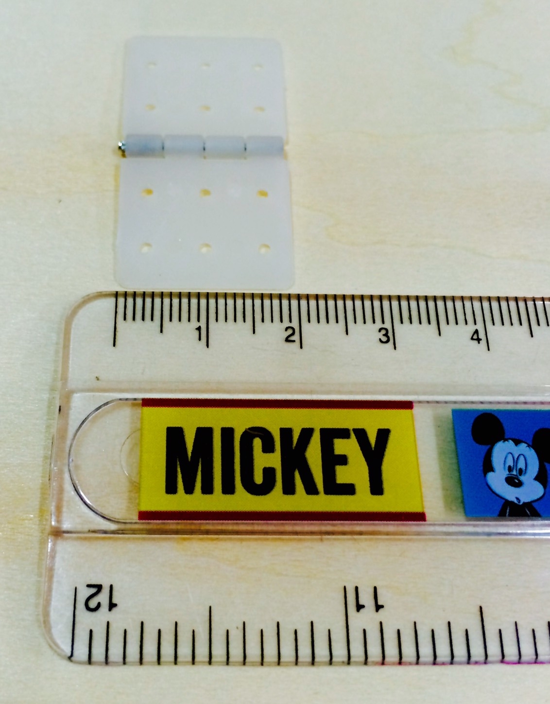 บานพับแบบแผ่น #2 37mm.x20mm.