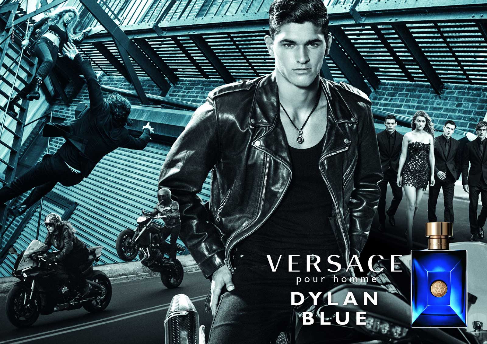 น้ำหอมแท้100% VERSACE Pour Homme Dylan Blue Eau De Toilette ปริมาณ 100 มล. TESTER