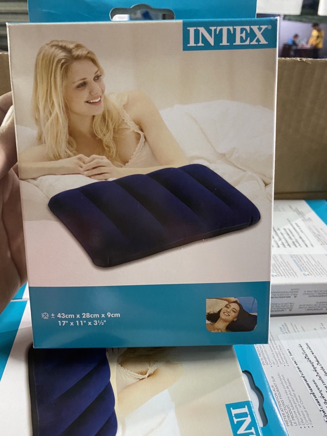68672 สินค้าเป่าลม หมอนเป่าลม INTEX ลิขสิทธิ์ถูกต้อง