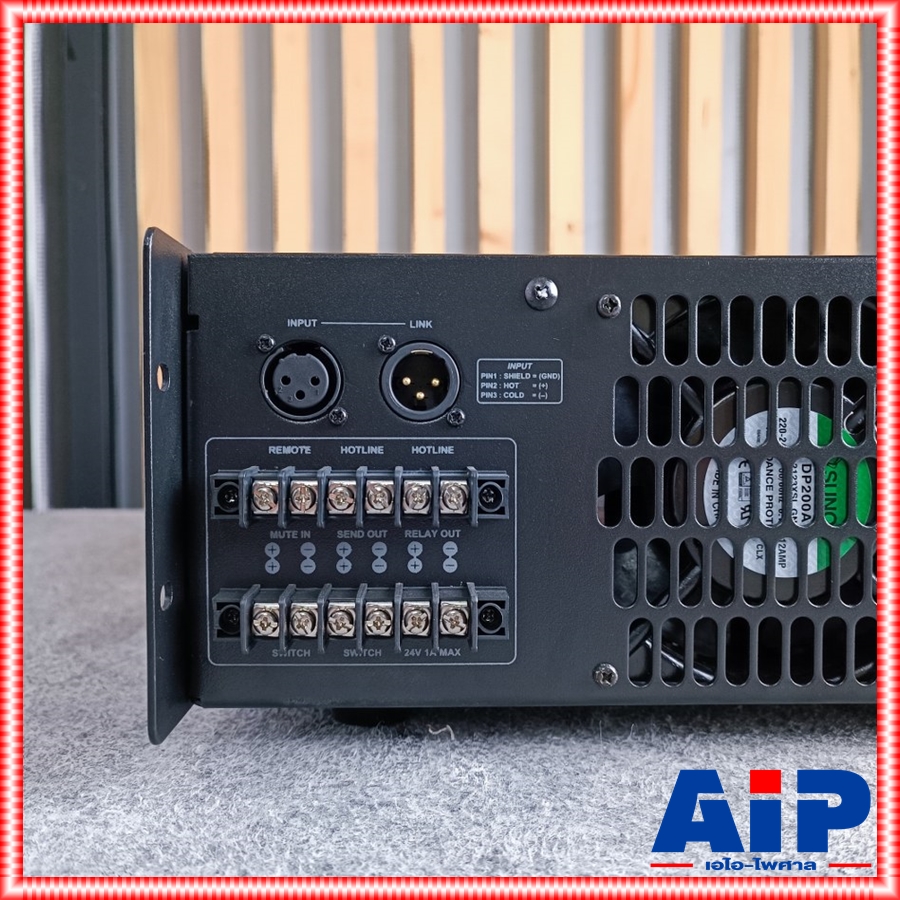 NPE LA-1000 AMP มีLINE เครื่องขยายเสียงใช้ไฟ AC/DC 24 V Line 70V-100V เพาเวอร์แอมป์ LA 1000 LA1000 เอไอ-ไพศาล