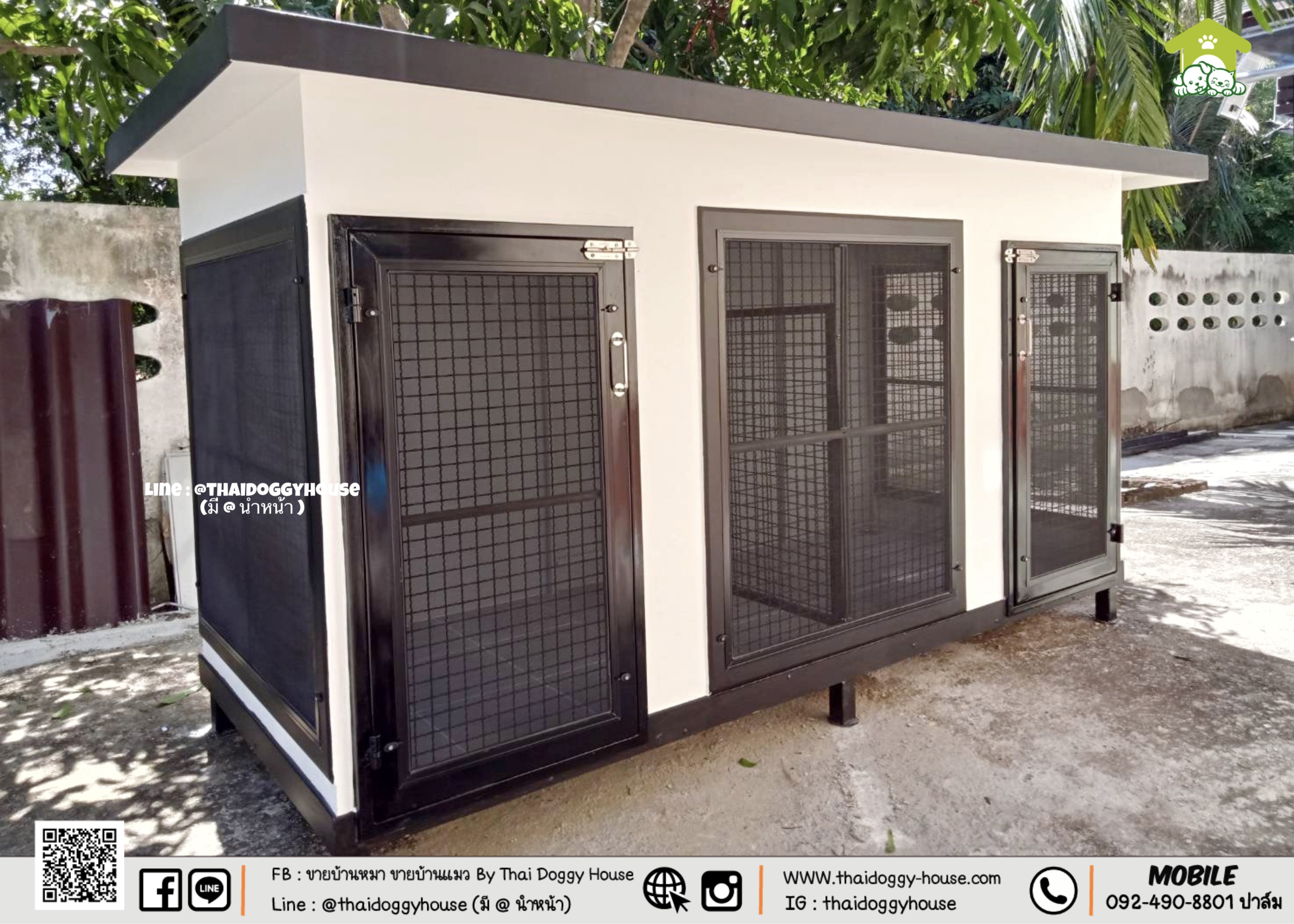 บ้านหมา บ้านแมว " 𝐁𝐎𝐗 𝐒𝐓𝐘𝐋𝐄 𝐁𝐘 𝐓𝐇𝐀𝐈 𝐃𝐎𝐆𝐆𝐘 𝐇𝐎𝐔𝐒𝐄 " &#x