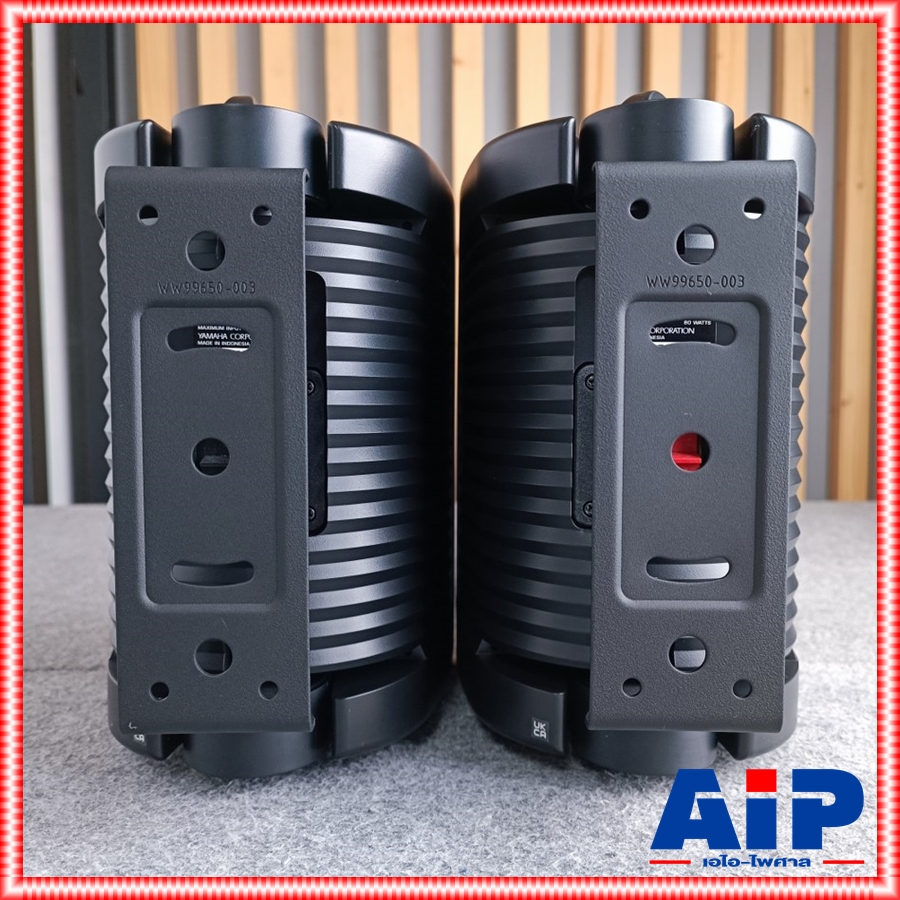 สีดำ YAMAHA NS-AW194 ตู้ลำโพง 4นิ้ว ตู้ ลำโพง แขวนผนัง ลำโพงติดผนัง NS AW194 AW 194 ยามาฮ่า เอไอ-ไพศาล +++