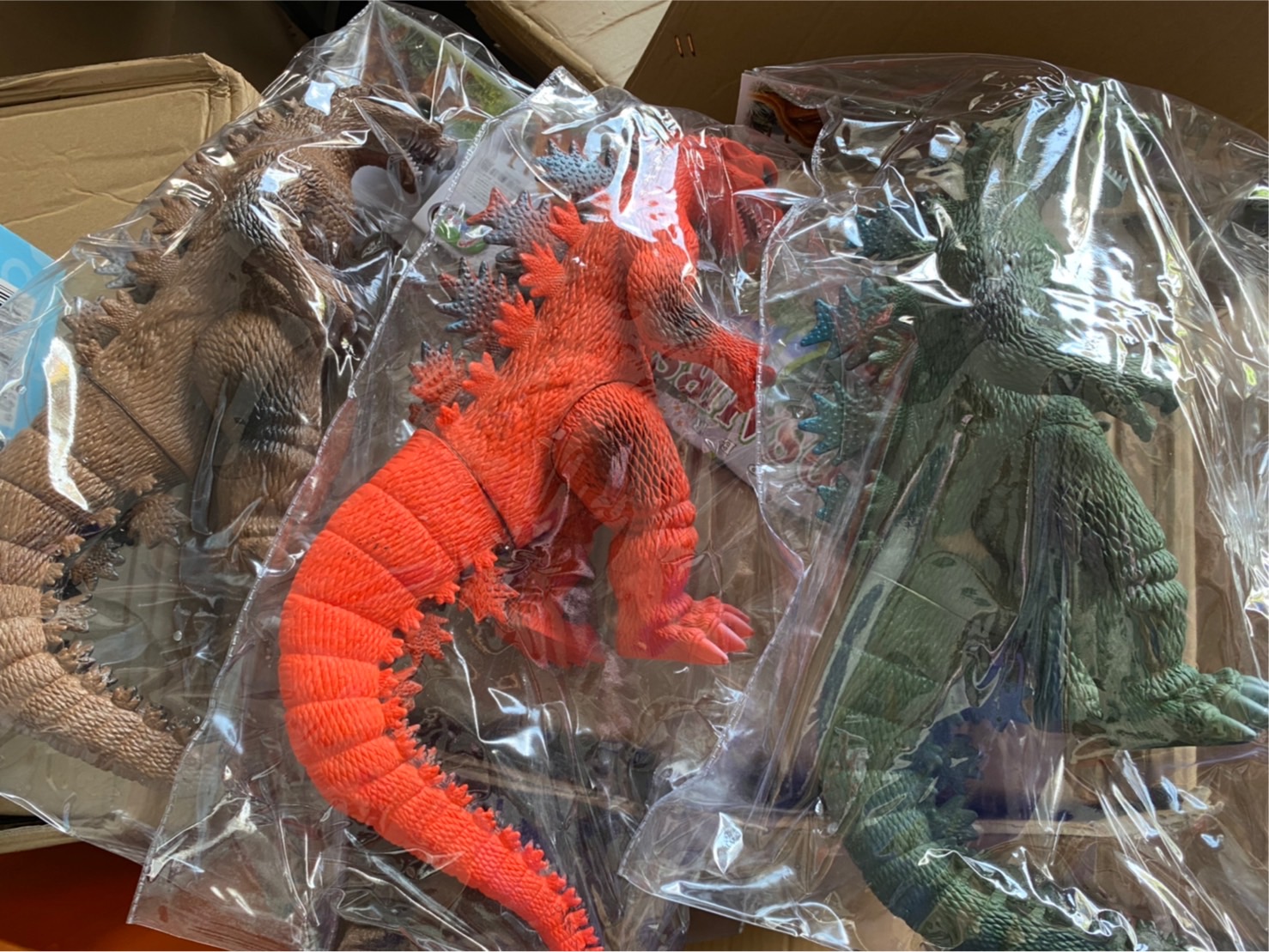 D-066 ของเล่นเด็กโมเดลก็อตซิลาเล่นมือ ก็อตซิล่าของเล่น ปลีกตัวละ