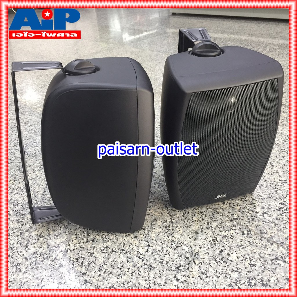 สีดำ NPE NP602 ตู้ลำโพง แขวน 6นิ้ว 2ทาง ตู้แขวน ติดผนัง ตู้ ลำโพง 6นิ้ว เครื่องเสียง NP 602 NP-602 เอไอ-ไพศาล