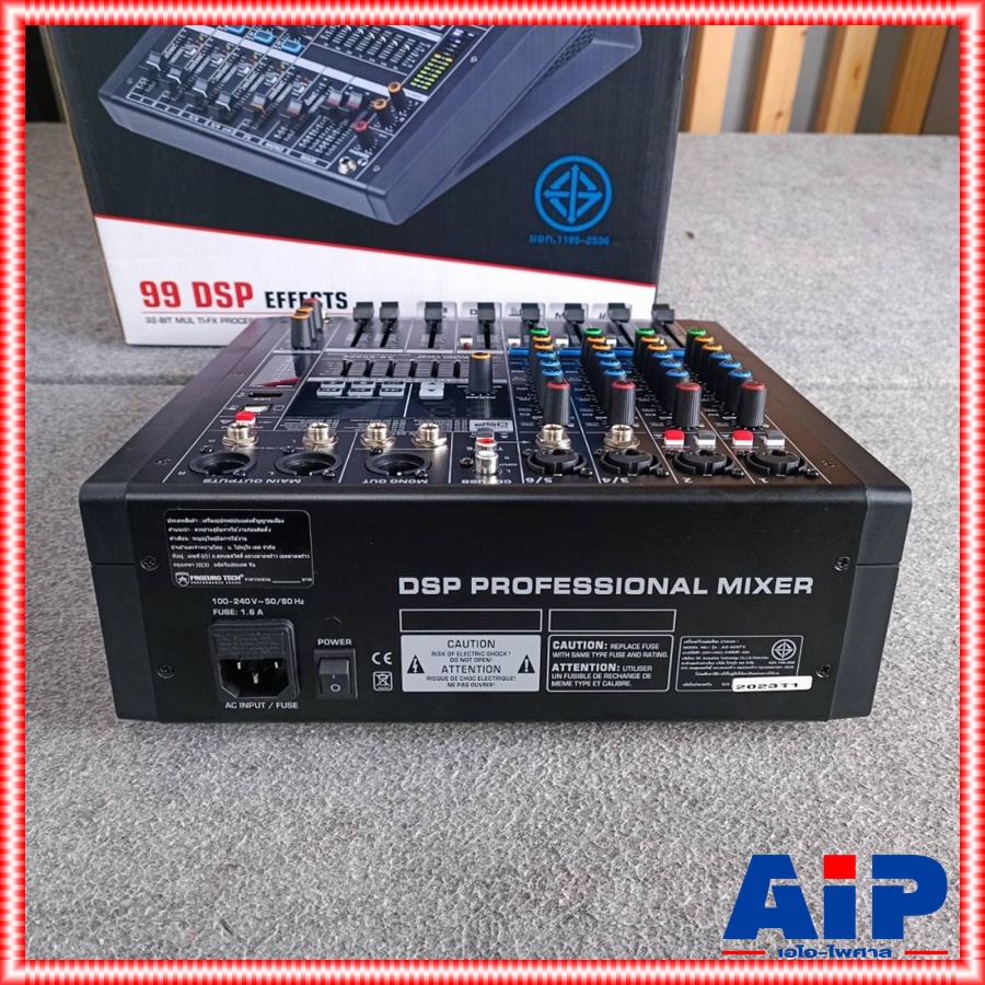 PROEUROTECH AG-600FX MIXER มิกซ์ มิกเซอร์ เครื่องเสียง เครื่องปรับแต่งเสียง โปรยูโร่เทค รุ่น AG 600FX AG600FX PRO EUROTECH เอไอ-ไพศาล
