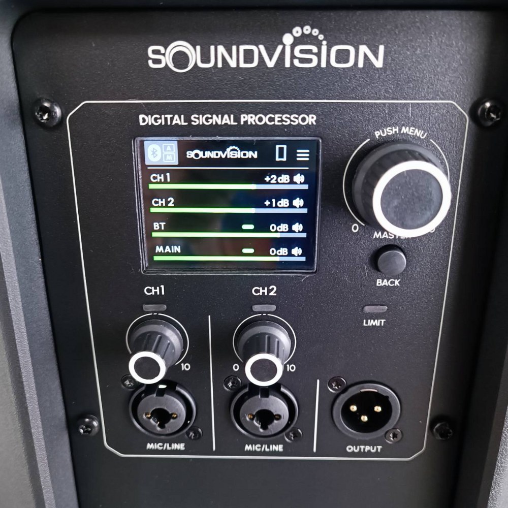 SOUNDVISION RT-15 ตู้ลำโพง ACTIVE 15นิ้ว ตู้ลำโพง 2 ทาง 15 นิ้ว แอมป์ในตัว 4000 วัตต์ RT 15 RT15 เอไอ-ไพศาล