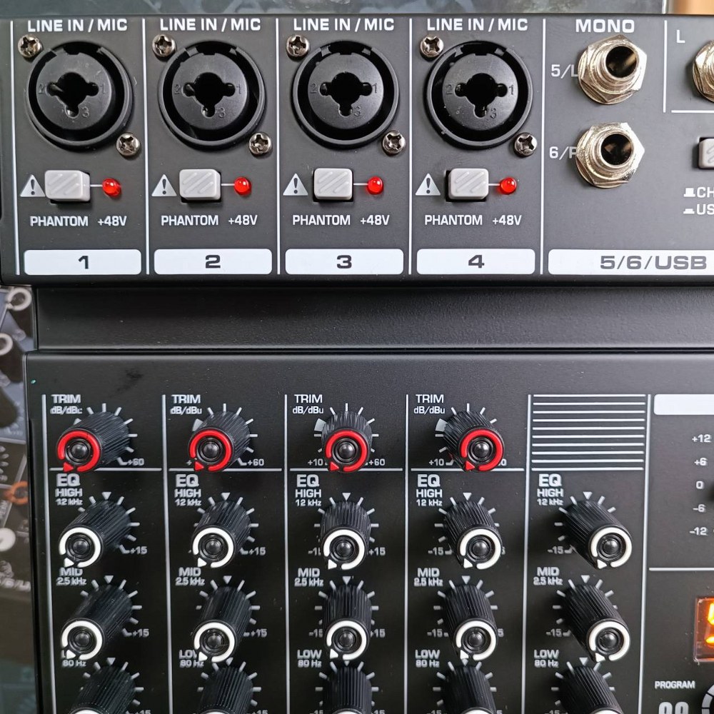 TADA CHAMP-6 MIXER มิกเซอร์อนาล็อก 6 แชนแนล บลูทูธ Bluetooth mixer เอฟเฟคแท้ ธาดา TA DA CHAMP 6 CHAMP6 เอไอ-ไพศาล