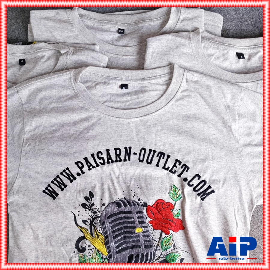 4ไซส์ให้เลือก เสื้อดอกไม้ PAISARN UOTLET Size S/M/L/XXL เสื้อยืด เสื้อยืดไพศาล เอไอ-ไพศาล