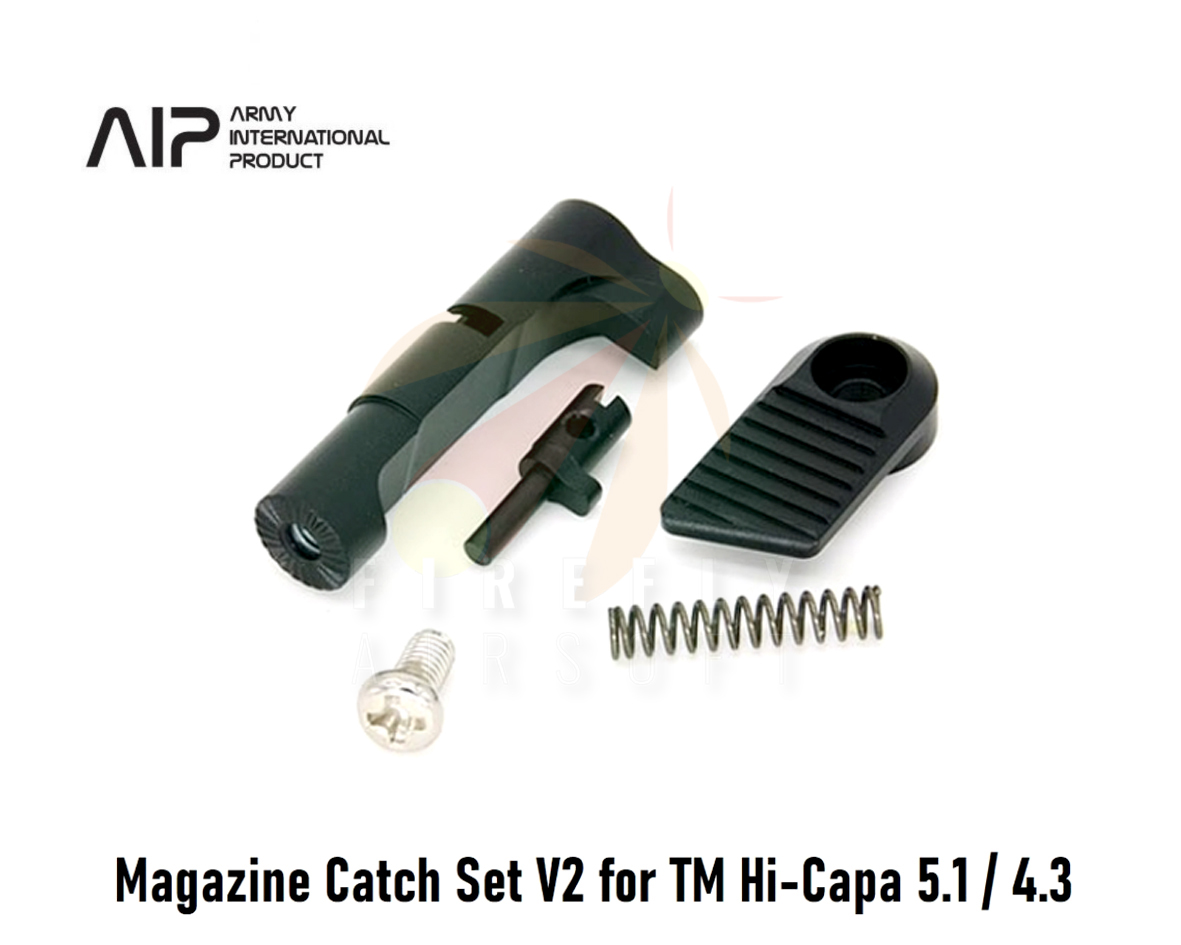 AIP MAGAZINE CATCH SET BLACK VER.2(Ruled)