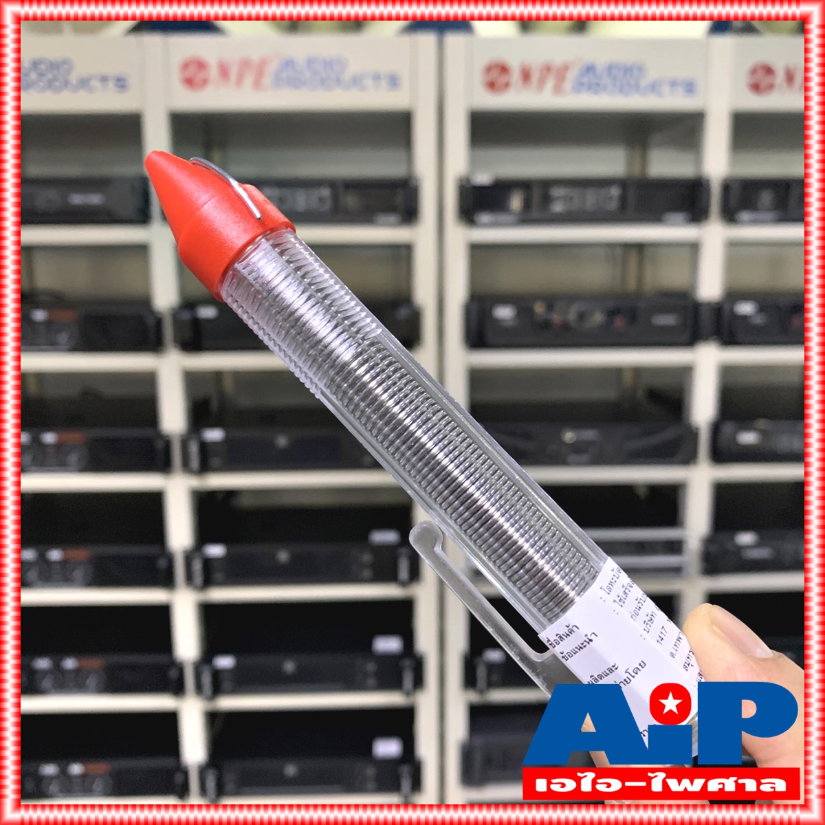 กล่อง50แท่ง ตะกั่วปากกา 1.2 มม. ยาว 3 ม. อุลตร้าคอร์ ตะกั่วบัดกรี ปากกา Ultracore Alloy 60/40 ความยาว 3 เมตร SOLDER PEN