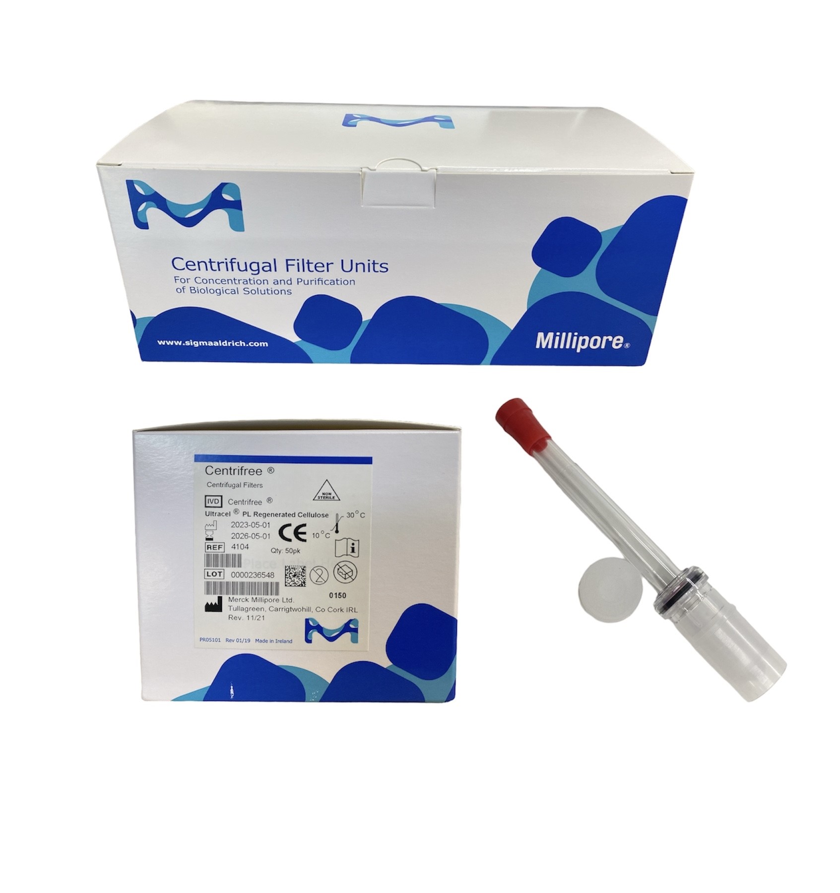 Millex-GS @ 33 mm, 50's/Pack -Millipore