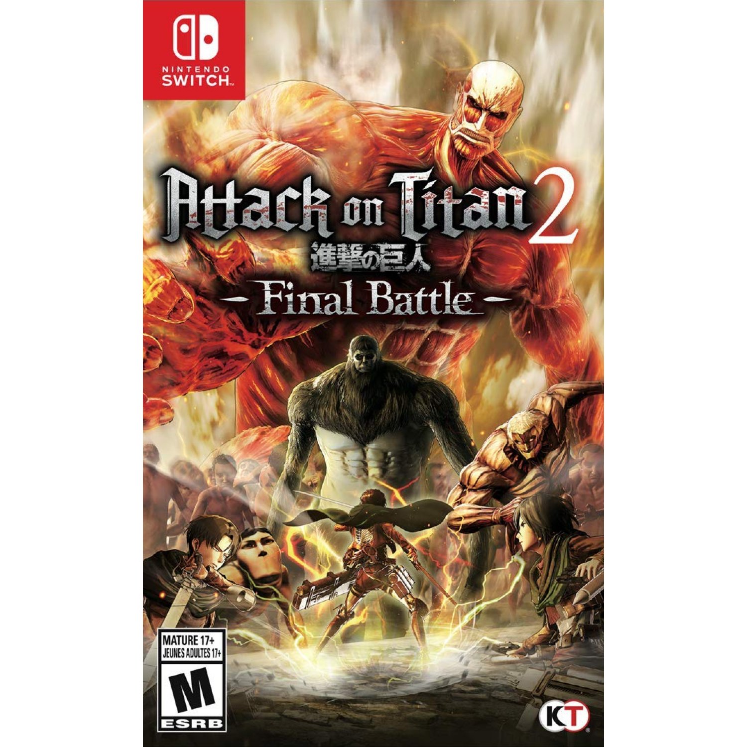 Nintendo Switch: ATTACK ON TITAN 2: FINAL BATTLE (US)