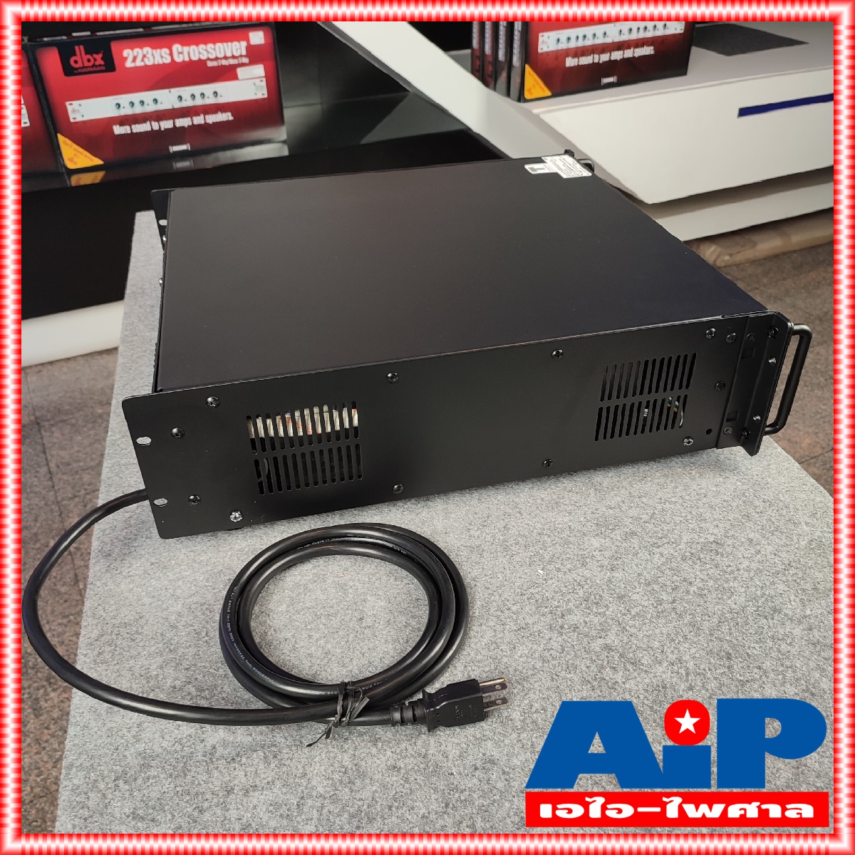 NPE LA-1500 POWERAMP มี LINE LA1500 1500W มีไลน์ เครื่องขยายเสียง ระบบ เสียงตามสาย เอไอ-ไพศาล