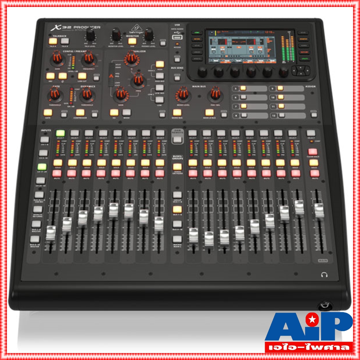 **สินค้าพรีออเดอร์ กรุณาติดต่อแอดมิน** BEHRINGER X-32 PRODUCER มิกเซอร์ดิจิตอล 40 อินพุต 25 บัส สำหรับงานแสดงสด และสตูดิโอ X 32 X32 +++ เอไอ-ไพศาล