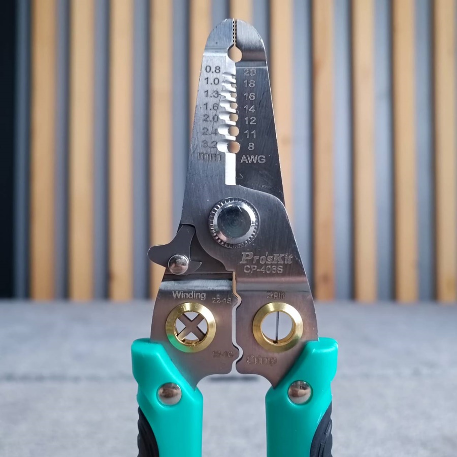 PRO'S KIT CP-406S คีมปอกสายไฟ 6in1 คีม คีมปอกสายไฟอเนกประสงค์ CP406S CP 406S เอไอ-ไพศาล