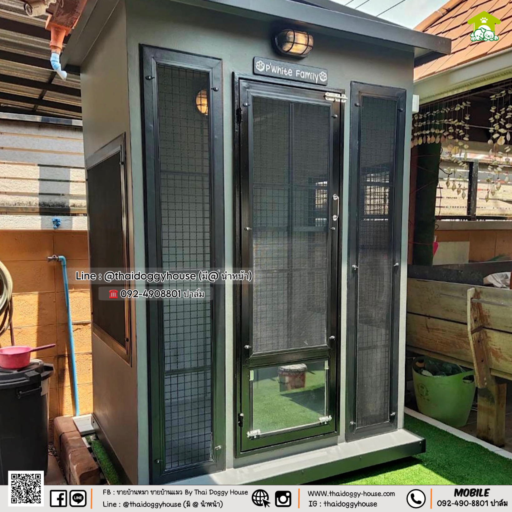 บ้านหมา บ้านแมว " 𝐁𝐎𝐗 𝐒𝐓𝐘𝐋𝐄 𝐁𝐘 𝐓𝐇𝐀𝐈 𝐃𝐎𝐆𝐆𝐘 𝐇𝐎𝐔𝐒𝐄 "