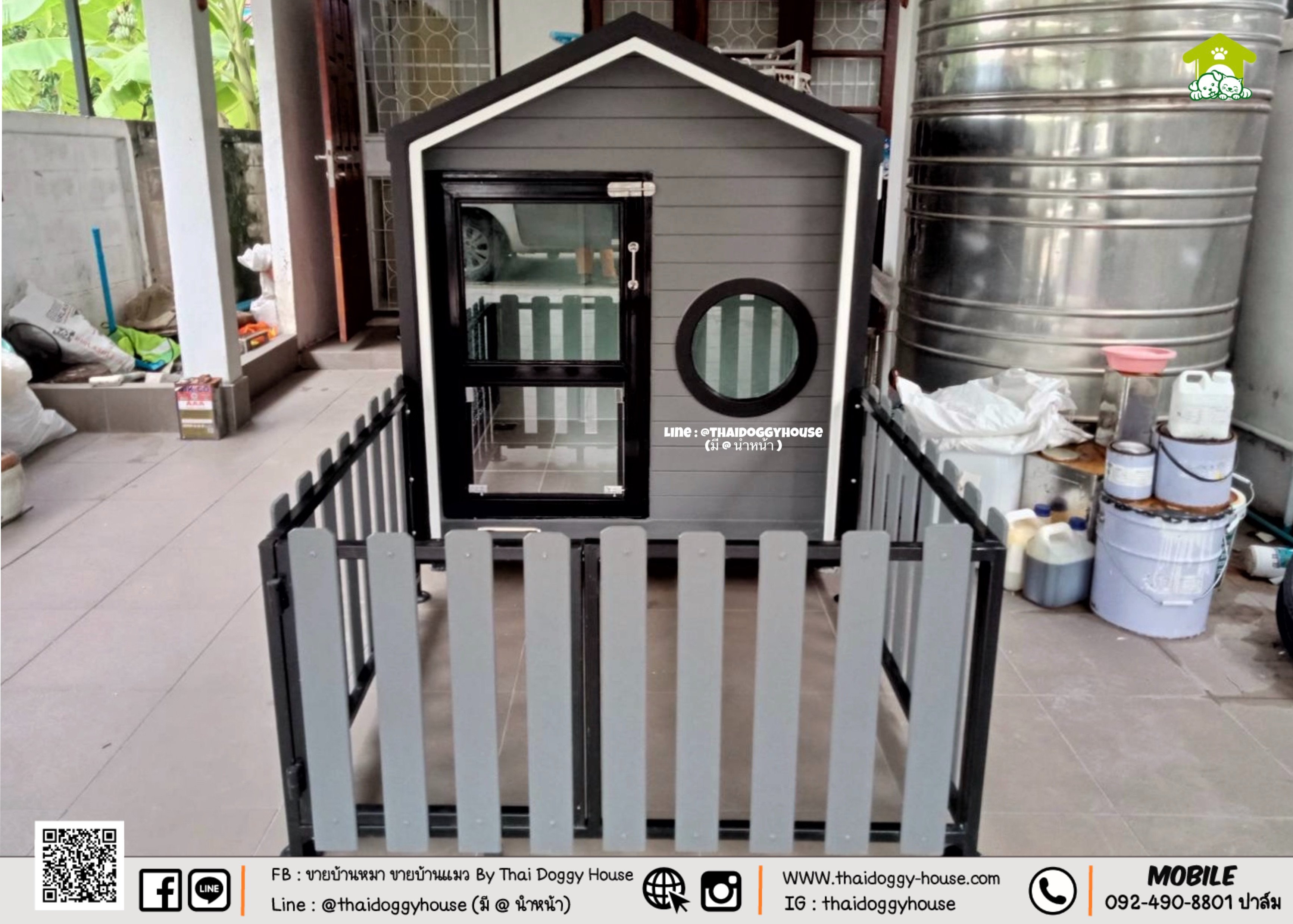 บ้านหมา บ้านแมว "𝐍𝐎𝐑𝐃𝐈𝐂 𝐒𝐓𝐘𝐋𝐄 𝐁𝐘 𝐓𝐇𝐀𝐈 𝐃𝐎𝐆𝐆𝐘 𝐇𝐎𝐔SE