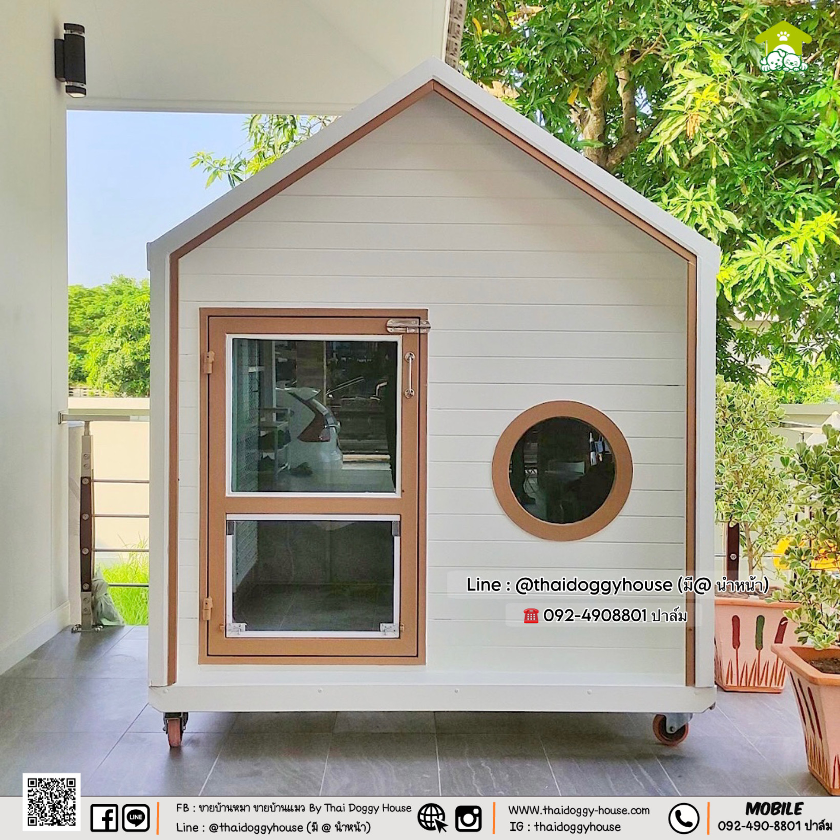 🏠 บ้านหมา บ้านแมว " 𝐌𝐔𝐉𝐈 𝐒𝐓𝐘𝐋𝐄 𝐁𝐘 𝐓𝐇𝐀𝐈 𝐃𝐎𝐆𝐆𝐘 𝐇𝐎𝐔𝐒E