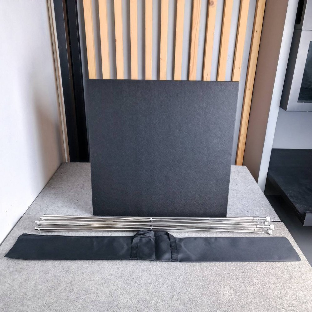 แถมถุงเก็บขาโต๊ะ โต๊ะรุ่น ECO V2 60x60 สูง80 สีดำ ปรับระดับขาได้ โต๊ะวางขาสแตนเลส ขนาดประมาณ 60x60 สูง80เซนติเมตร สีดำ (ขาสามารถพับเก็บได้) โต๊ะอเนกประสงค์ โต๊ะวางมิกซ์ ชั้นวางเครื่องเสียง เอไอ-ไพศาล