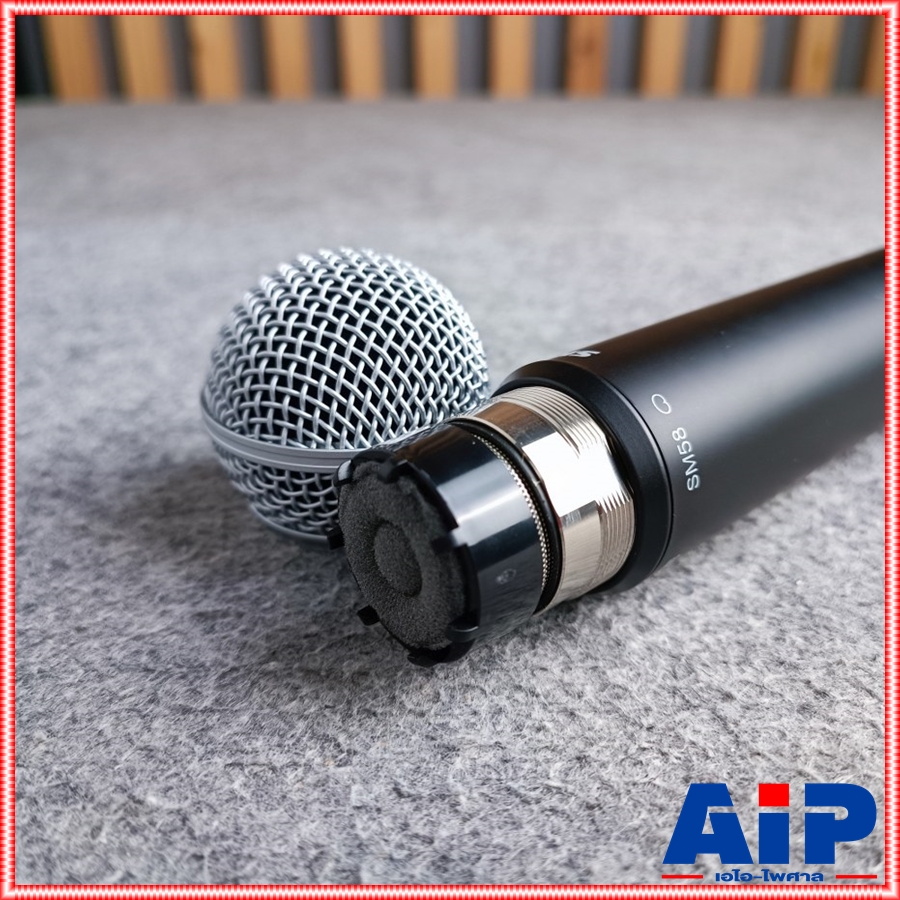 SHURE BLX24RTH/SM58-Q12 ไมค์ลอย ไมค์โครโฟนไร้สาย ไมค์ลอยแบบไมค์เดี่ยว คลื่นความถี่ 748-758 MHz BLX 24 RTH/ SM 58 Q 12 BLX24RTH/SM58Q12 เอไอ-ไพศาล +++