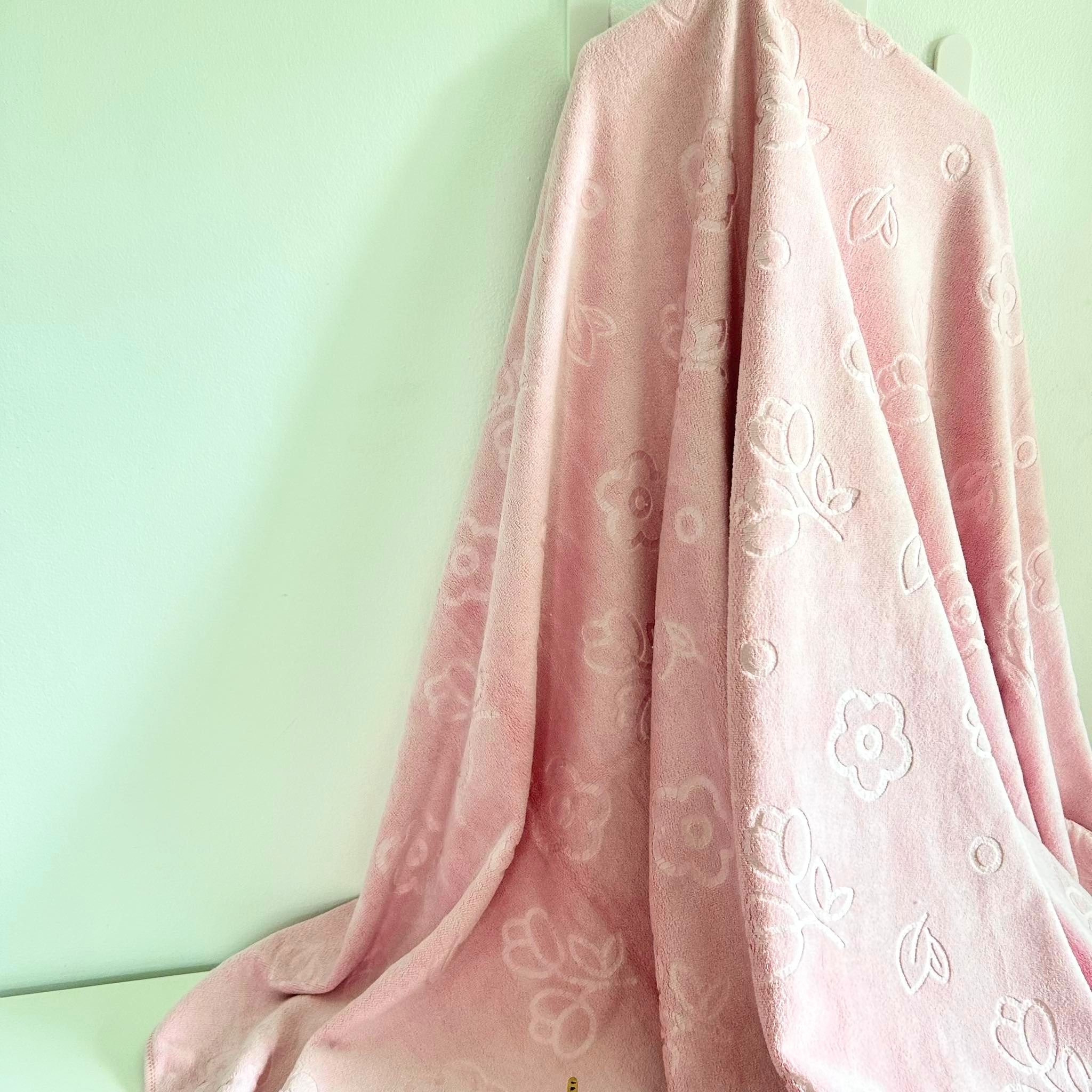 🍀HAVEN Towel Microfiber🍀ผ้าเช็ดตัว ผ้าขนหนู ไมโครไฟเบอร์ ขนาด 28*56 นิ้ว HAVEN แท้💯MC Emblossy Pink