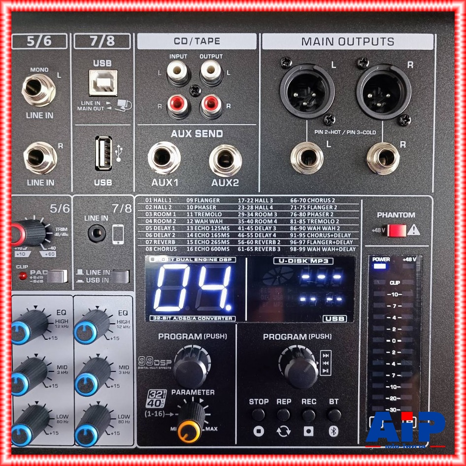 PROEUROTECH PMX-S8500FX POWERMIXER เพาเวอร์มิกซ์ มิกซ์ มิกเซอร์ เครื่องเสียง เครื่องปรับแต่งเสียง PMX S8500FX PMXS8500FX เอไอ-ไพศาล