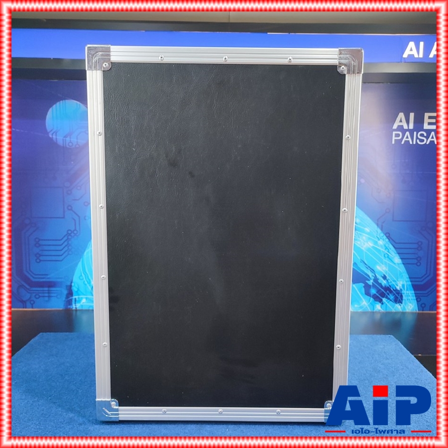 COMPACT SD-16U สีดำ RACK ลึก16นิ้ว กล่องแร็คใส่อุปกรณ์เครื่องเสียง หุ้มหนัง สีดำ แข็งแรง ทนทาน คอมแพ็ค SD 16 U SD16U เอไอ-ไพศาล