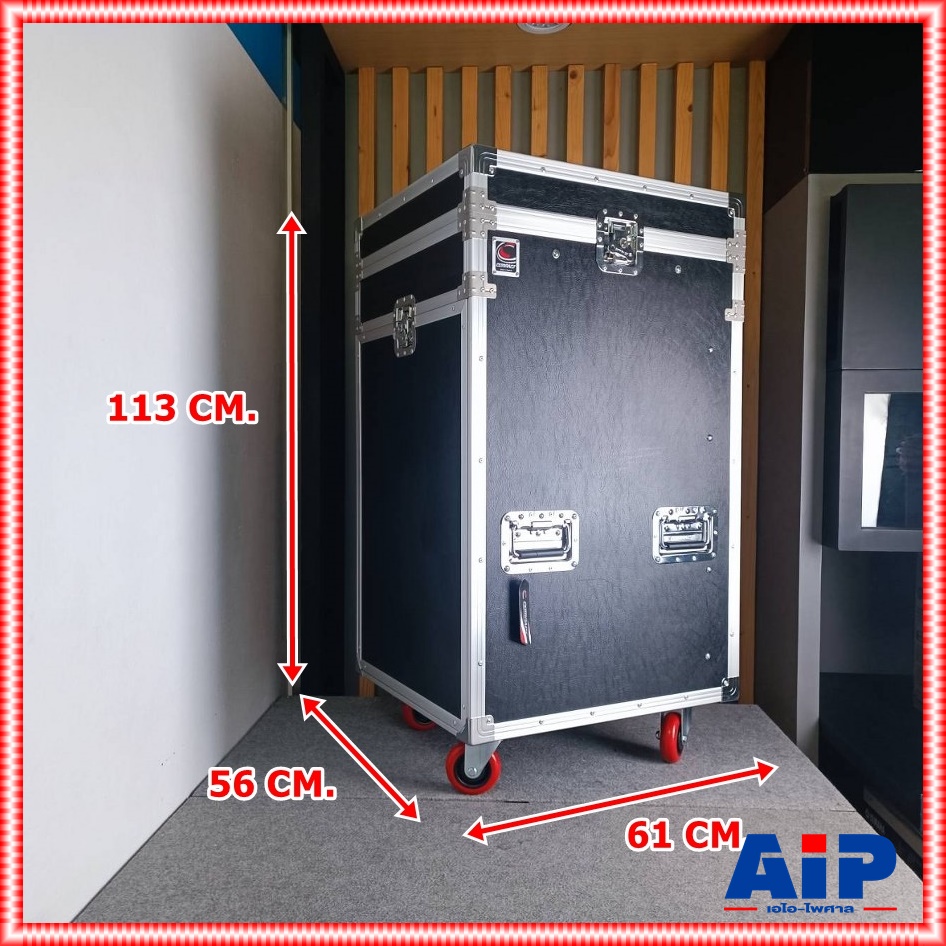 COMPACT XT3s-18U (16U) ตู้ RACK 3ฝา พร้อมล้อ สีดำ RACK 3 ฝา พร้อมล้อ พื้นที่สำหรับเก็บเครื่องเสียง รุ่น XT3s 18U-(16U) XT3s18U(16U) ตู้เก็บเครื่องเสียง เอไอ-ไพศาล