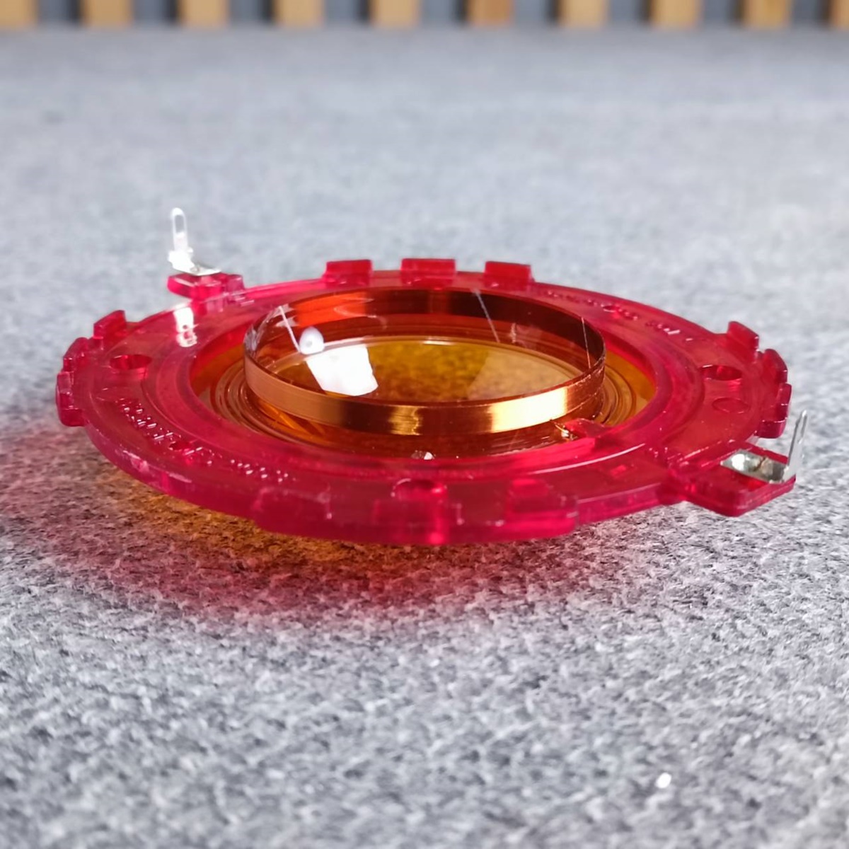 วอยซ์เทียม ปะเก็นสีแดง เปลือกใส TOA TU652 โตอะ วอยซ์ลำโพง วอยฮอน วอยซ์ลำโพงฮอน TU 652 M ( ใช้ซ่อม TU652 และ TU652M TU650 SC651 ) เอไอ-ไพศาล