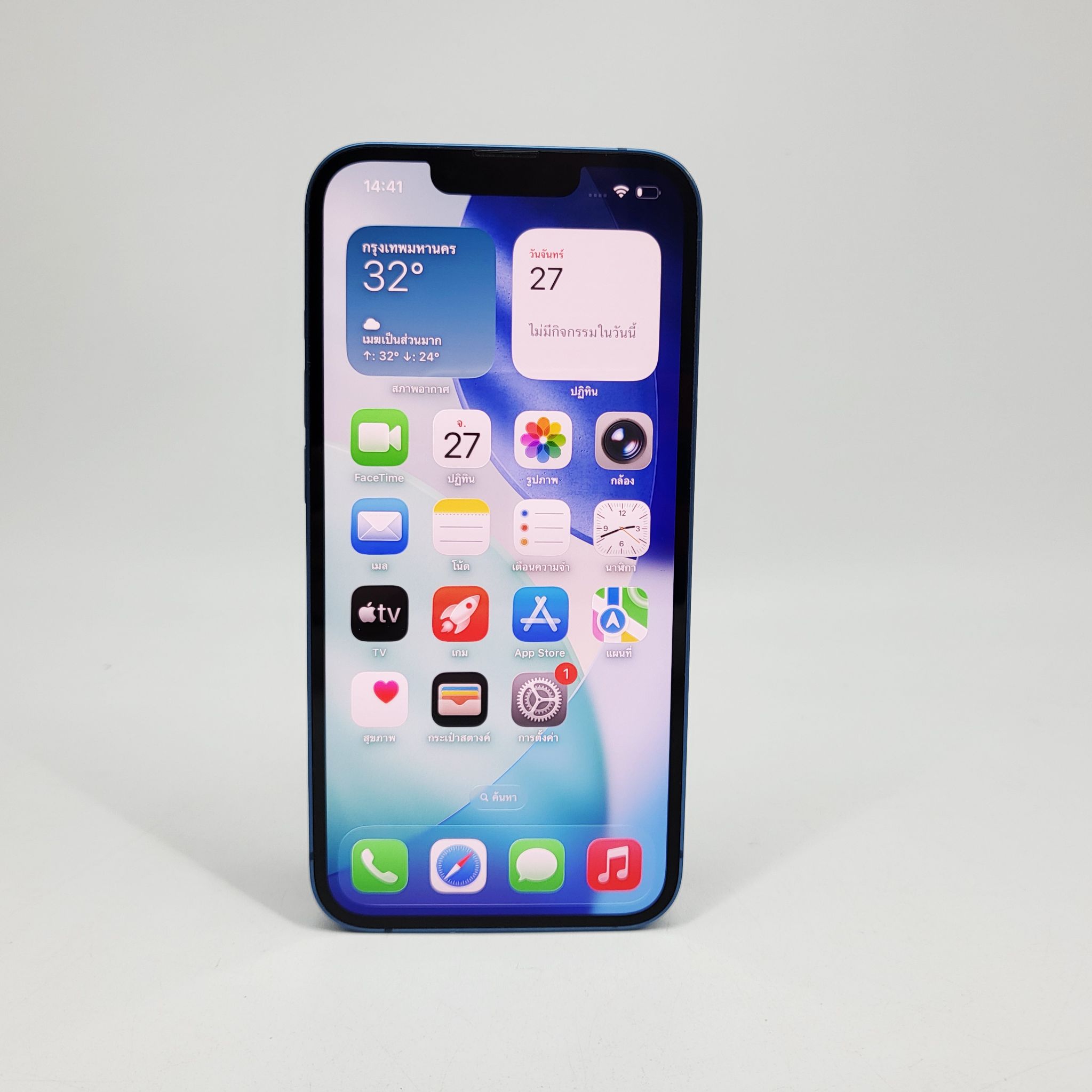 iPhone 13 128GB Blue ศูนย์ไทย แบต100% ราคาสุดคุ้ม