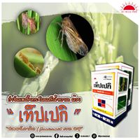 เท็ปเปกิ 50g.1 กล่อง มี 5 ซอง ฟลอนิคามิด สารกำจัดแมลง เพลี้ยกระโดด เพลี้ยจักจั่น