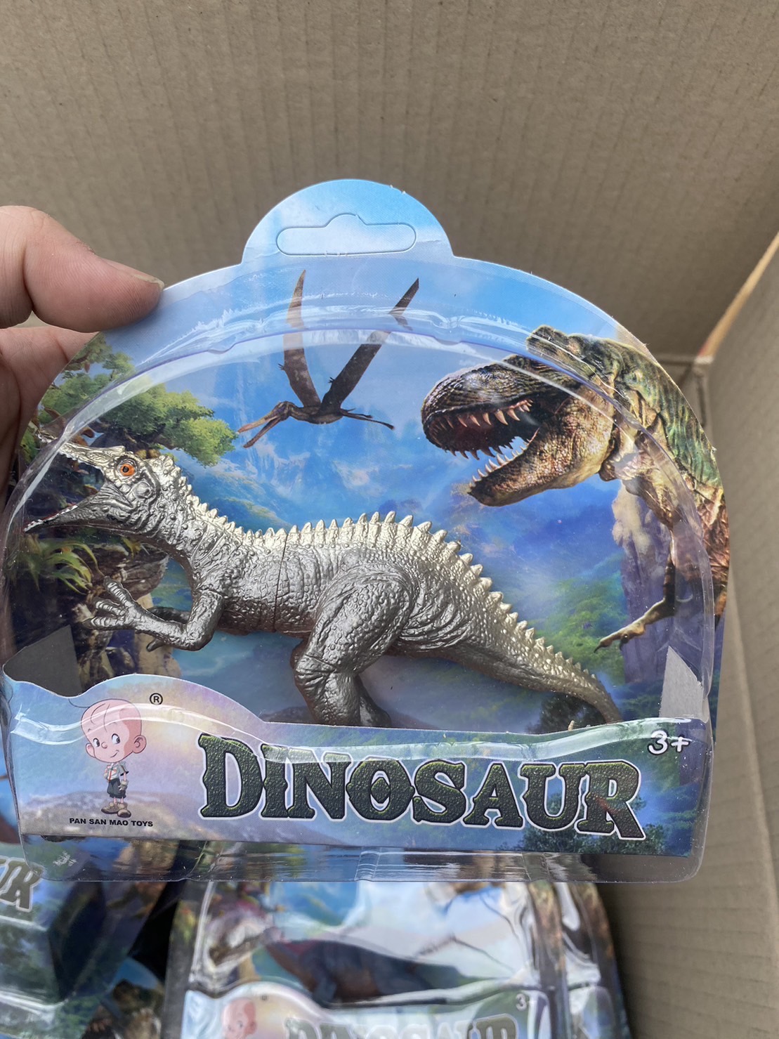 929-102 ของเล่นเด็กโมเดลไดโนเสาร์เล่นมือ ไดโนเสาร์ของเล่น ปลีกแพ็คละ (ของหมด)