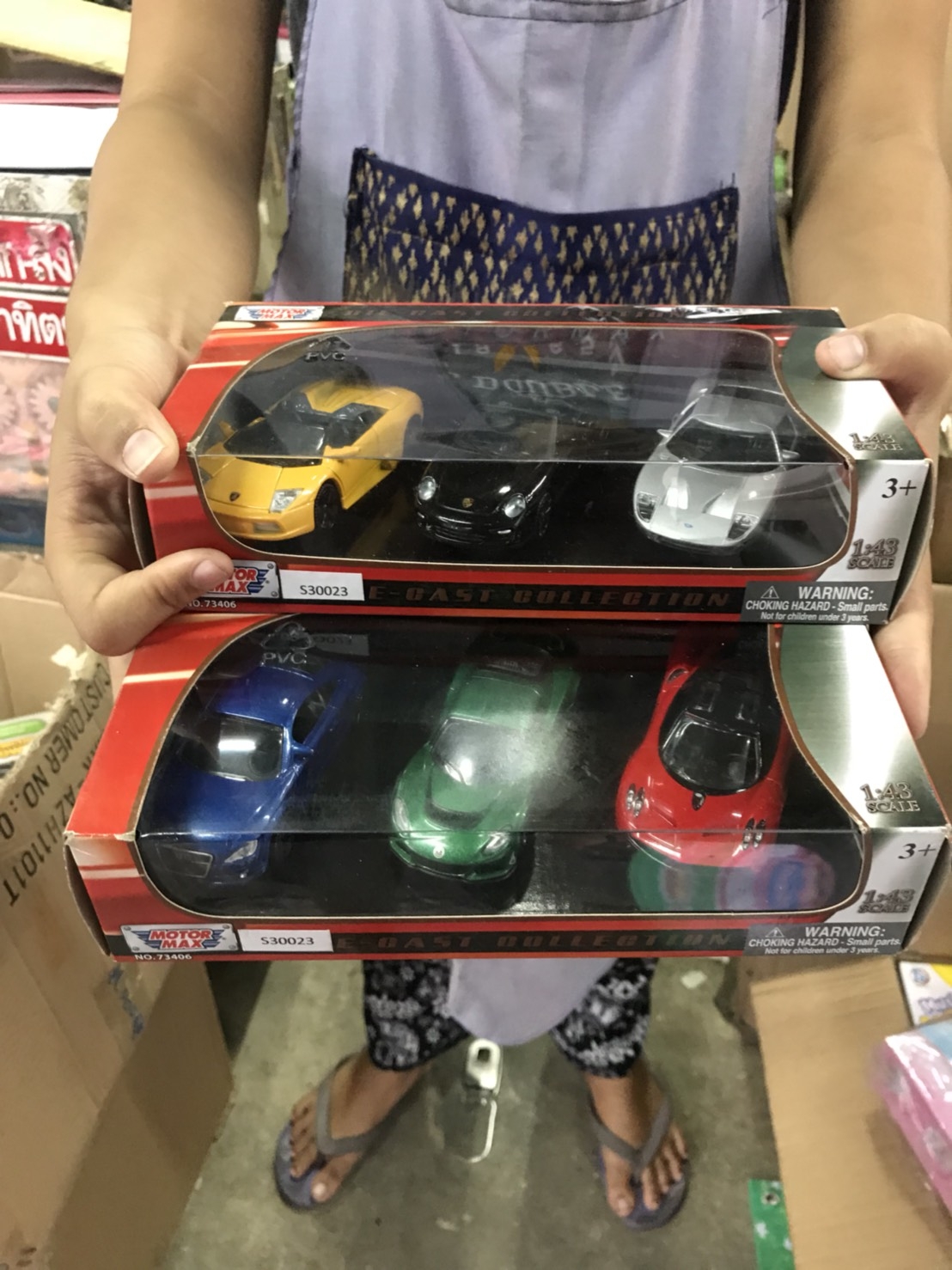 S30023 ของเล่นเด็กรถเหล็กเล่นมือ 3 คัน งานดีมาก ลิขสิทธิ์ถูกต้อง กล่องละ