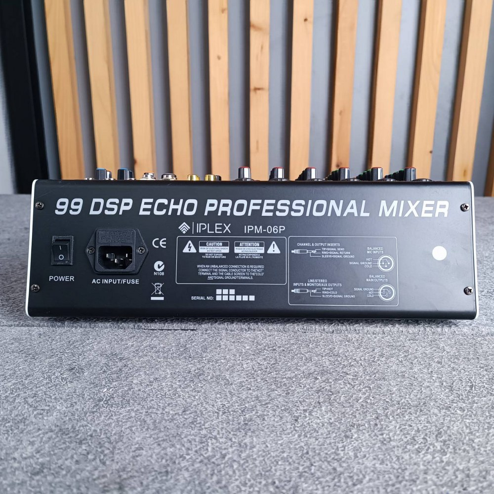 IPLEX IPM-06P MIXER IPM 06P IPM06P มิกเซอร์ เครื่องเสียง เครื่องปรับแต่งเสียง มิกซ์ เอไอ-ไพศาล