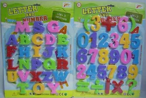 M922-923 ของเล่นตัวอักษร ABCแผงใหญ่ ตัวอักษรแม่เหล็ก ปลีกแผงละ SALE (ของใหม่แพ็คไม่สวย)