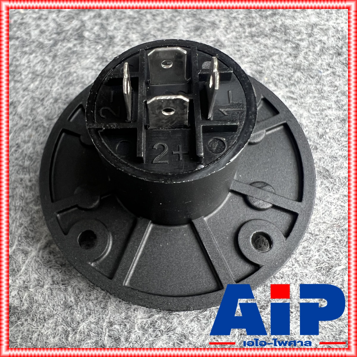 LIDGE แจ็ค SPEAKON LS4MPR ตัวกลม แป้นเหล็ก สเปคคอนติดแท่น สเปคคอนตัวเมีย กลม LS 4 MPR สเปคคอนตัวกลม ติดแท่น