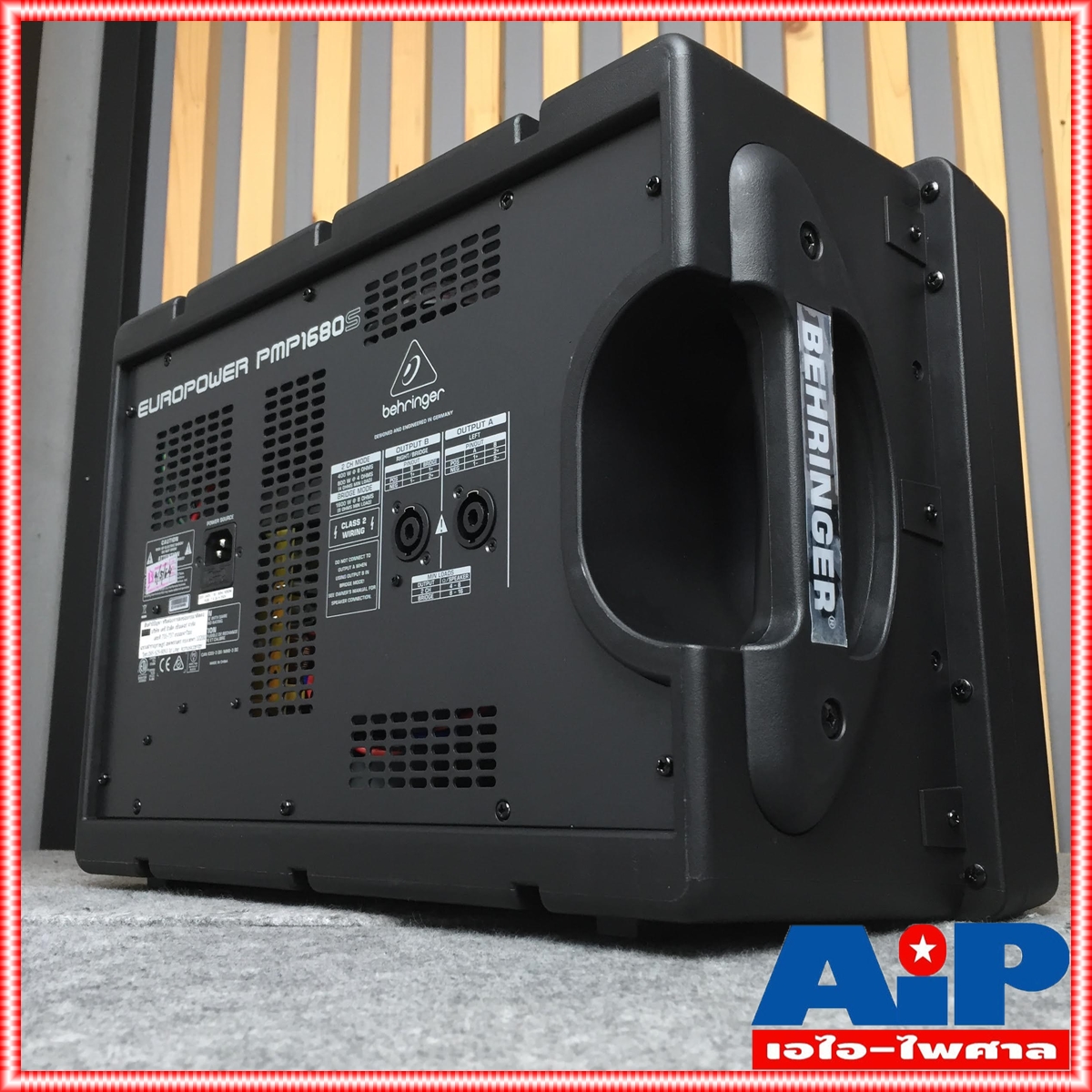 BEHRINGER PMP-1680S powermixer เพาเวอร์มิกเซอร์ 10 ช่อง 2x300วัตต์ 8 โอห์ม EQ 2x7 ช่อง PMP 1680 S PMP 1680S PMP1680S +++