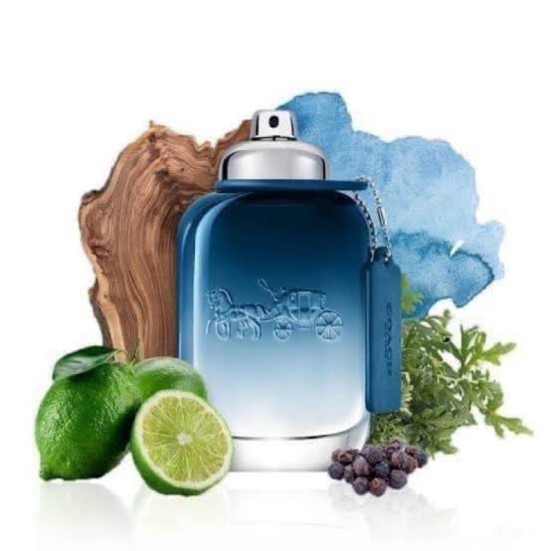 น้ำหอม แท้100% Coach blue men edt tester 100ml Tester