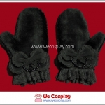 [Clearance Sale] ถุงมือคุโระโลลิต้า สีดำ Kuro Lolita Gloves
