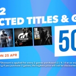 PlayStation Store Thai - ซื้อเกมทุกๆ 2 เกม ได้ลด 50%