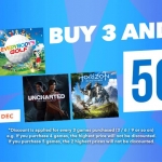PS Store Thai - ซื้อเกมทุกๆ 3 เกม ได้ลด 50%
