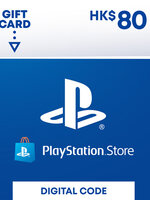 PSN Card Hong Kong 80 HKD