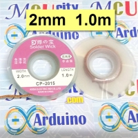 Desoldering wick ,desoldering wire, Solder wick size 2.0mm length 1.5m CP2015