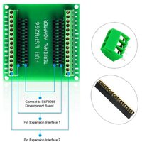 ESP8266 Breakout Board GPIO 1 Into 2 for 38 Pins ESP8266 ESP-12E NodeMCU Development Board