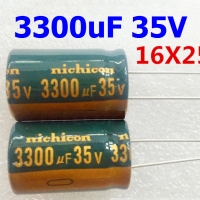 3300uF 35V Radial Electrolytic Capacitor